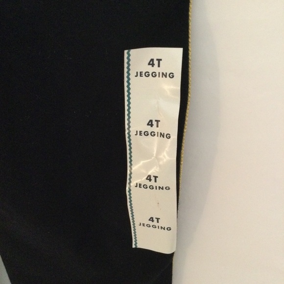 - Cat & Jack girls Jeggings pants 4T. New ebony - Picture 13 of 13